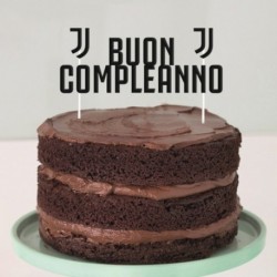 Deco Torta Juventus 17x18 cm