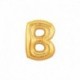 Pallone Lettera B Oro 20 cm