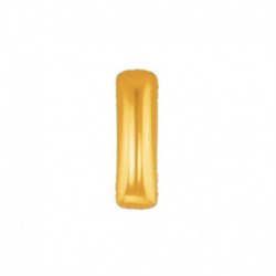 Pallone Lettera I Oro 20 cm