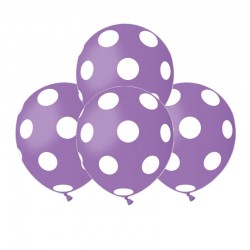 Palloncini Pois Glicine 12 cm