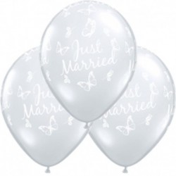 Palloncini Just Married 40 cm