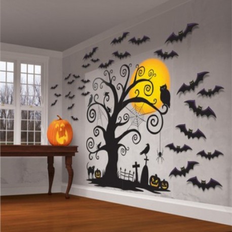 Fondale Parete Halloween 330x170 cm