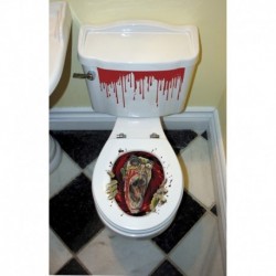 Decorazione Toilette Zombie 60x30 cm