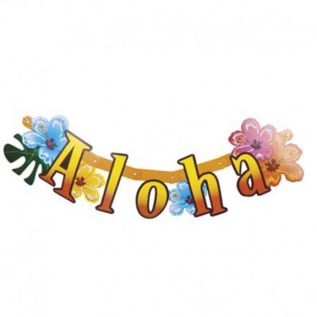 Festone Carta Aloha 83 cm