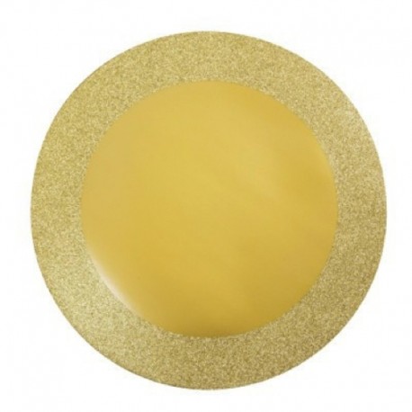 AAA Sottopiatti Oro Plastica 35 cm