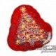 5 Vassoi Christmas Tree 28x29 cm