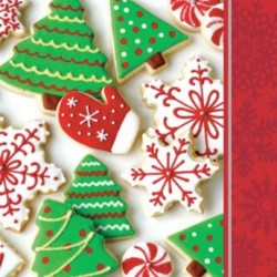 16 Tovaglioli Holiday Treats 33x33 cm