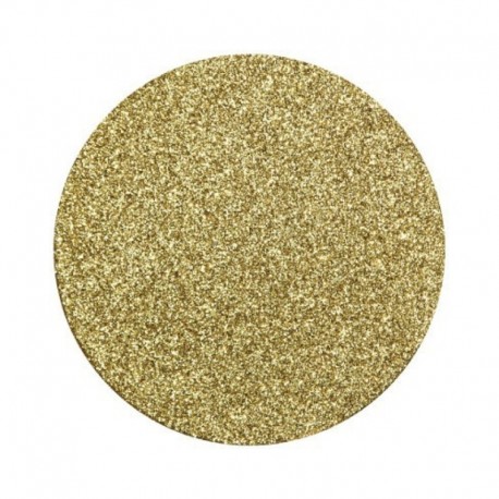 8 Sottobicchieri Oro Glitter 10 cm