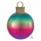 Pallone Natale Orbz Arcobaleno 40 cm