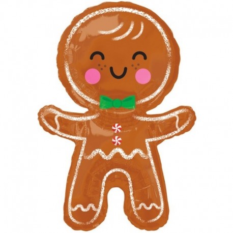 Pallone Gingerbread Man 55x78 cm