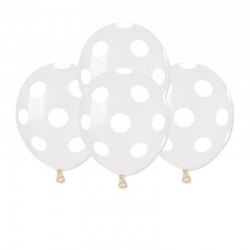 Palloncini Pois Color 12 cm
