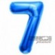 Pallone Numero 7 Blu 90 cm