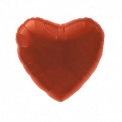 Pallone Cuore Arancio 45 cm