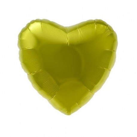 Pallone Cuore Giallo 45 cm
