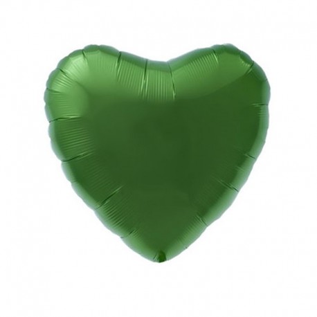 Pallone Cuore Verde Smeraldo 45 cm