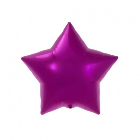 Pallone Stella Fucsia 45 cm