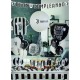  8 Piatti Tondi Carta Juve 18 cm