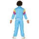 Costume Anni 80 Tuta Sportiva Azzurra