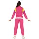 Costume Anni 80 Tuta Sportiva Rosa