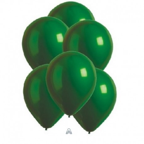 Palloncini Satin Luxe Verde Smeraldo 30 cm - Balloon Planet