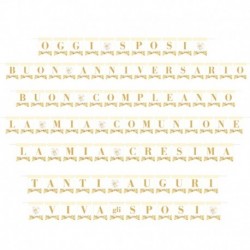 Festone Bandierine Carta 15x20
