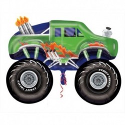 Pallone Monster Truck Verde 60 cm