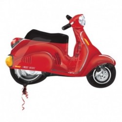 Pallone Moto Vespa Rossa 60 cm