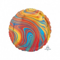 Pallone Tondo Marblez Colorful 45 cm