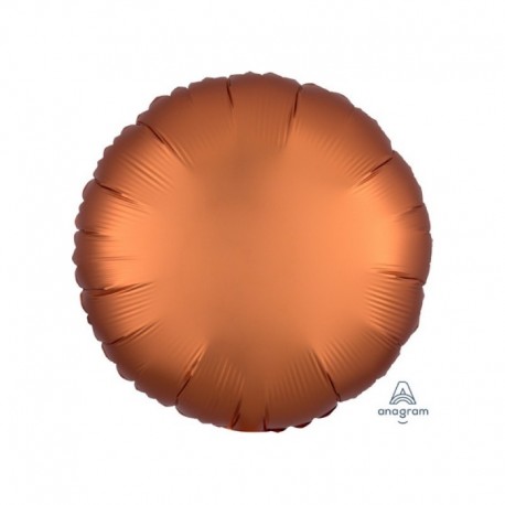 Pallone Tondo Satin Ambra 45 cm
