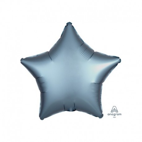 Pallone Stella Satin Blu 45 cm