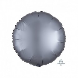 Pallone Tondo Satin Grafite 45 cm