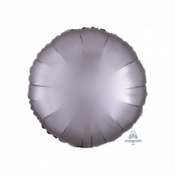 Pallone Tondo Satin Grigio 45 cm