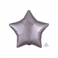 Pallone Stella Satin Grigio 45 cm