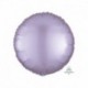 Pallone Tondo Satin Lilla Pastello 45 cm