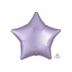 Pallone Stella Satin Lilla Pastello 45 cm