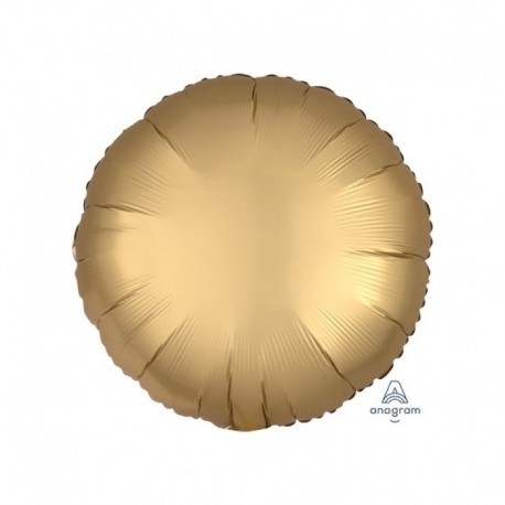 Pallone Tondo Satin Oro 45 cm