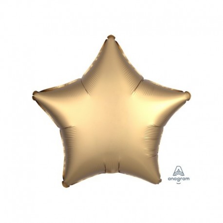 Pallone Stella Satin Oro 45 cm
