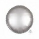 Pallone Tondo Satin Platino 45 cm