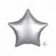 Pallone Stella Satin Platino 45 cm
