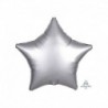 Pallone Stella Satin Platino 45 cm