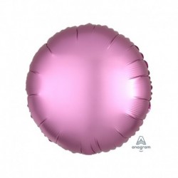 Pallone Tondo Satin Rosa 45 cm