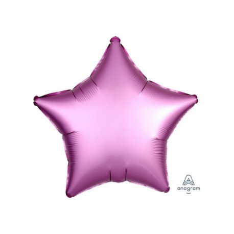 Pallone Stella Satin Rosa 45 cm