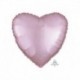 Pallone Cuore Satin Rosa Pastello 45 cm