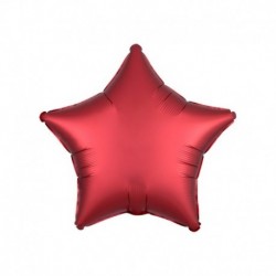 Pallone Stella Satin Rosso Sangria 45 cm