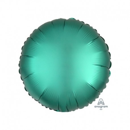 Pallone Tondo Satin Verde Giada 45 cm