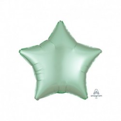 Pallone Stella Satin Verde Menta 45 cm