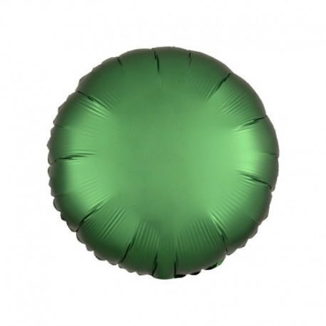 Pallone Tondo Satin Verde Prato 45 cm