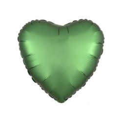 Pallone Tondo Satin Verde Prato 45 cm