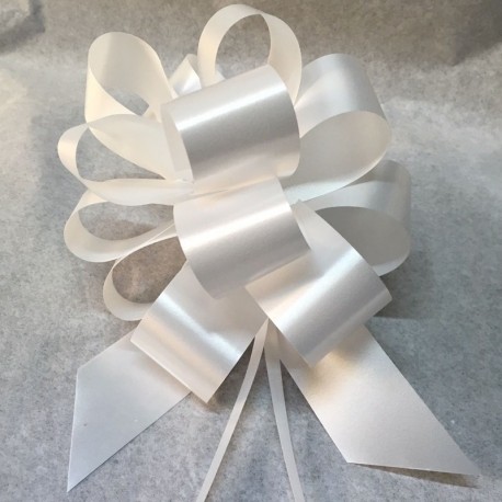 Nastro Pacchi Regalo Fiocco Carta Bianco