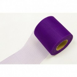 Rotolo Decorativo Nastro Tulle Viola